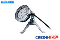 CE / RoHS Disetujui Stainless Steel 36w RGB LED Pool Lights Permukaan Pemasangan