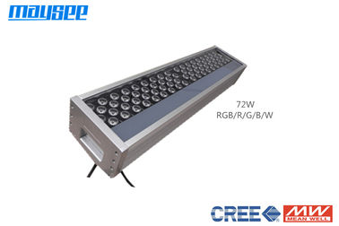 Permukaan Mounted RGB LED Flood Light, LED Color Changing Flood Lights 72w