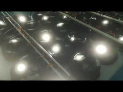 1-12W IP68 LED Underwater Light Dengan Perumahan Stainless Steel