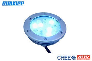 IP68 45w Ringan Tersembunyi RGB LED Underwater Pool Lights Dengan Lengan PVC Tertanam
