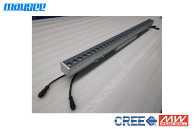 Multi Color RGB LED Wall Washer, Outdoor 48 Watt Linear Wall Wash Lighting