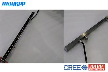 12W 24V Exterior Linear LED Wall Washer, Lampu Ledeng DMX512 Wall Washer Led