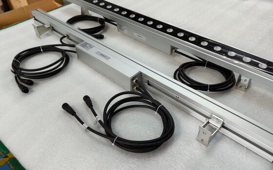 3 Tahun Jaminan LED Lampu Wall Washer Aluminium Alloy 1m Panjang dan Solusi Pencahayaan untuk Pencahayaan Fasad Arsitektur