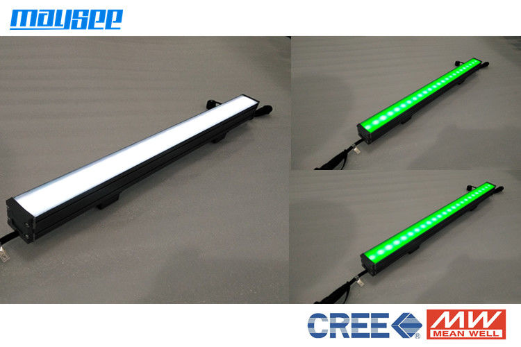 RGB Color Changing Led Linear Wall Wash Lighting Untuk Arsitektur Bangunan